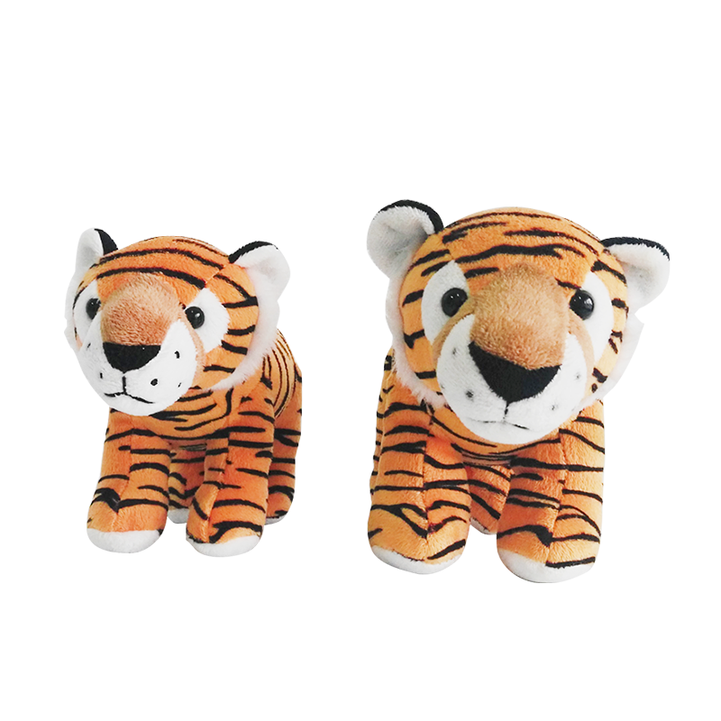 New Custom Plush Stuffed Tiger Animals Wholesale